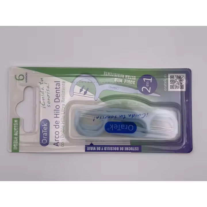 Oratek ARCO DOBLE VIAJE Hilo Dental Blister 6 Unidades Óptima Precisa - 1