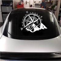 Pegatina De Vinilo Impermeable Para Coche Con Compaña De Montañas Y Bosques Accesorios Para Aventuras Al Aire Libre Diseño De Carrocería De Coche PVC - details 3