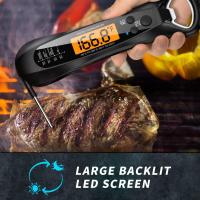 Termómetro De Carne Instantáneo Para Cocinar Preciso Y Rápido Con Retroiluminación Y Magnete Termómetro Digital De Alimentos Con Calibración - details 5