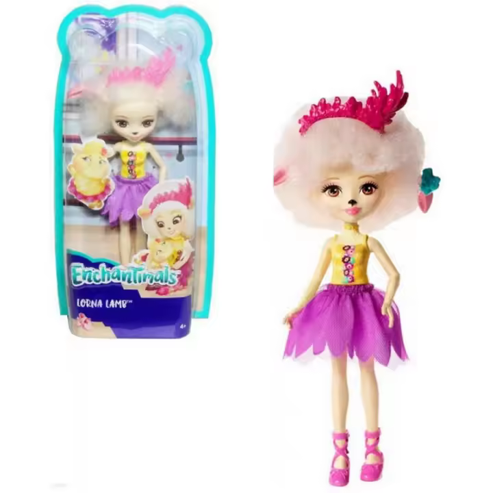 Muñeca Enchantimals Lorna Lamb Mattel FVJ79 edad +4 años CPAFVJ79 - 1