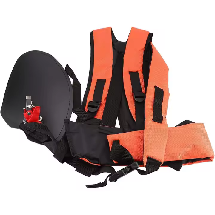 Arnés para desbrozadora, arnés de Doble Correa para cortacésped, arnés Universal de Doble Correa para Stihl, Correas de Nailon en forma de Y. - 1