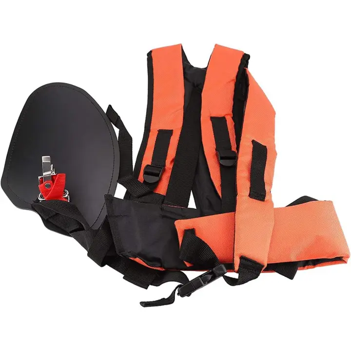 Arnés para desbrozadora, arnés de Doble Correa para cortacésped, arnés Universal de Doble Correa para Stihl, Correas de Nailon en forma de Y. - 1