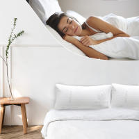ARISE SHOP-Almohada de Aloe Vera Relleno de Copos de Poliuretano, Suave, Transpirable, Higiénica y Ergonómica. Proporciona Confort y un Descanso Optimo. - details 3