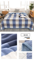 Manta De Cama Cuadrada Estampada De Verano De Poliéster Y Algodón Mecánica Lavable Para Cunas Y Camas Doble Tamaño 150x180x200 - details 4