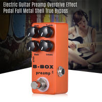 MOSKY B-Box Pedal De Efectos Para Guitarra Eléctrica Preamp Overdrive Con Carcasa De Metal Completa True Bypass Accesorios Para Guitarra - details 3
