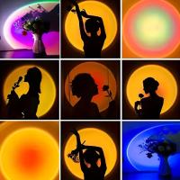 Proyector De Luz LED Dinámico Con Control Remoto USB Y Espectro De 16 Colores Cambio De Color Vibrante Creación De Hogar Cálido - details 1