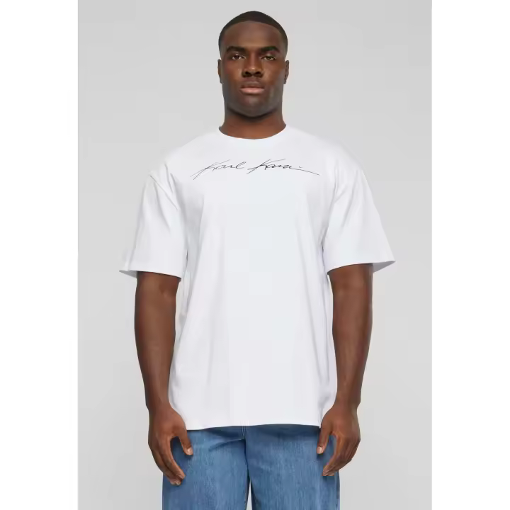Camiseta Karl Kani 6069169 KM241-059-1 Autograph Heavy Jersey blanco - 1