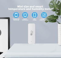 Sensor De Temperatura Y Humedad ZigBee Tuya Con Control Por App Y Voice Alexa Google Home Escena De Automatización Compatible Con℃/℉ - details 0
