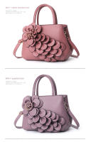 Bolso De Hombro Floral De Cuero PU Estilo Europeo Y Americano Nueva Moda 2024 Bolso Portátil Lindo Al Mejor Precio - details 15