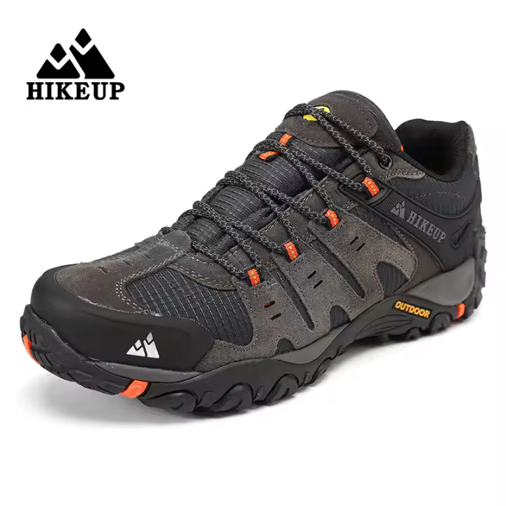 HIKEUP Zapatos De Senderismo Para Hombres Nuevos Llegada Resistente Al Desgaste Deporte Al Aire Libre Zapatillas De Escalada Y Caza Malla De Poliéster Suela EVA Tamaño True Fit - 1