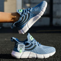 Zapatillas De Tenis Para Hombre 2024 Malla Transpirable Y Cómodas Zapatos Casuales De Exterior Con Cordones Antigüedad Primavera/Otoño - details 4