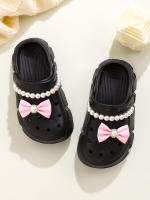Zapatillas De Hadas Para Niñas Clogs Transpirables Con Accesorios De Lazo Zapatos De Jardín Antideslizantes Para La Playa Zapatillas De Verano Para Niñas - details 27