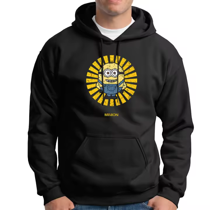 Sudadera con capucha Minions. Gru. Villano favorito. Stuart. Kevin. Scarlett. Varios colores. Todas las tallas. - 1