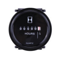 Cronómetro Digital Para Motor De Barco Y Automóvil Resistente Al Agua De 2" Redondo Medidor De Horas Para Camiones Y Motocicletas DC 12/24/36V - details 1
