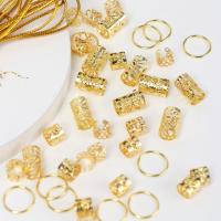 Juego De 41 Piezas De Cabello Braids Cuffs Set Charms De Dreads Joyería De Cabello Anillos De Decoración Para El Cabello Material De Aleación Estilo Geométrico Para Mujeres - details 2