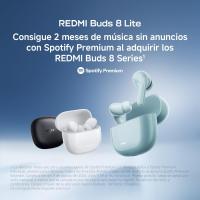Xiaomi Redmi Buds 8 Lite – Auriculares Inalámbricos TWS Cancelación de Ruido Activa | Graves Intensos | Doble Micrófono con IA y Reducción de Viento | Hasta 36 h de Autonomía | 5 Ajustes de EQ | Bluetooth 5.4 | Blanco, Negro  o Azul - (VERSIÓN ESPAÑOLA) - details 6