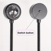 Lámpara LED Estelar Para Coche Y Habitaciones Proyector De Galaxia Con USB Iluminación Decorativa Para Techo Y Pared - details 10
