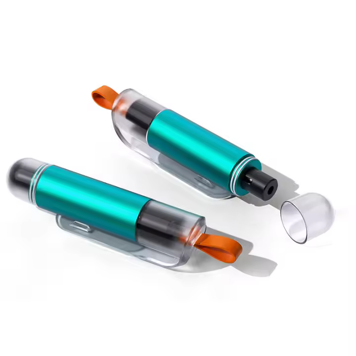 Fentar Rompe Cristales y Cinturones, 2 en 1 Martillo Emergence Coche, Powerful Kit Emergence Coche para Romper Vidrios y Cortar Cinturones de Segurad, Accesorios Coche Supervivencia Gadgets - 1
