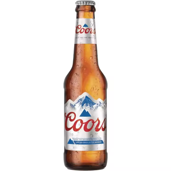 6 uds x Coors 33Cl cerveza Americana rubia lager suave - 1