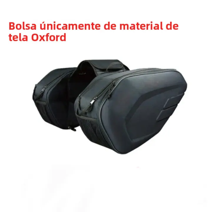 Bolsa De Sillín Para Motocicleta Con Cubierta Impermeable SA212 Equipaje De Viaje De Motocicleta Estilo De Estuche De Traje - 1