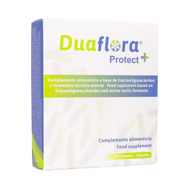 DUAFLORA PROTECT PROBIOTICOS Y PREBIOTICOS 30 CAPSULAS - 1