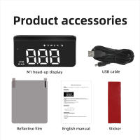 M3 HUD Obd2 Pantalla De Visualización Para Coche Proyección En Parabrisas Con Gran Fuente Adecuado Para Todas Las Autos E-OBD Y GPS - details 26