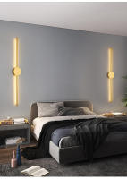 Lámpara De Pared Moderna LED Negra En Forma De I Iluminación Interior Para Dormitorio Sala De Estar Pasillo Decoración De Hogar Incluye Bombillas - details 15