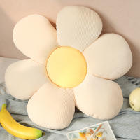 Cojín De Relleno De Algodón PP En Forma De Flor Con 6 Pétalos 35/45cm Decoración Girly Para Habitación Cojín De Silla Para Dormitorio En Color Rosa - details 6