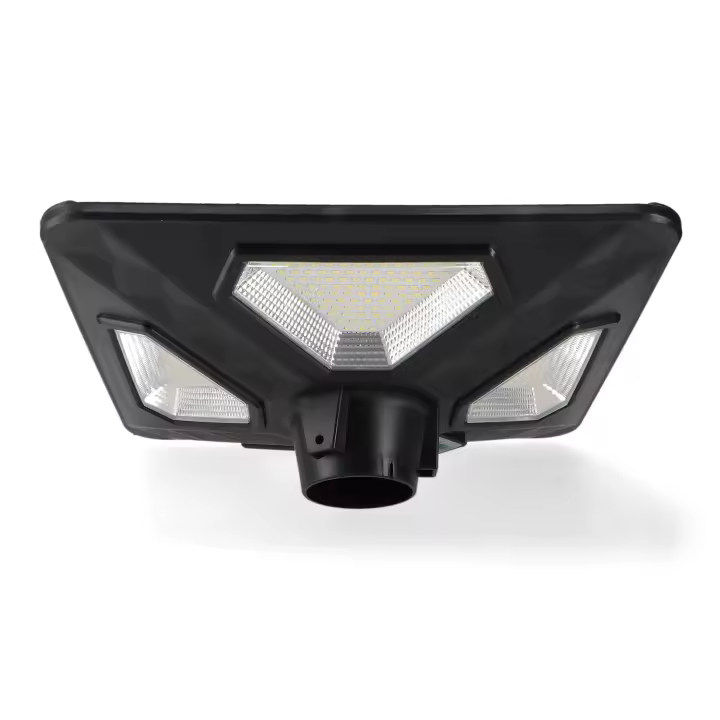 IluminaShop - Farola Solar de LED para Alumbrado Publico 80W IP65 Chip Sanan con Sensor Crepuscular / Movimiento con Control Remoto - 1