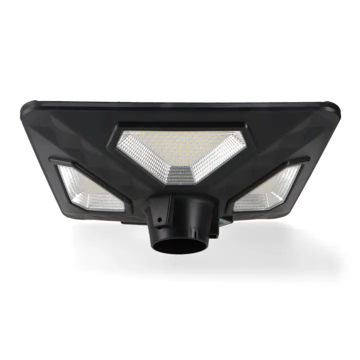 IluminaShop - Farola Solar de LED para Alumbrado Publico 80W IP65 Chip Sanan con Sensor Crepuscular / Movimiento con Control Remoto - 1