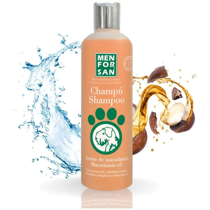 Menforsan Champu perro Aceite De Macadamia 300Ml. - 1
