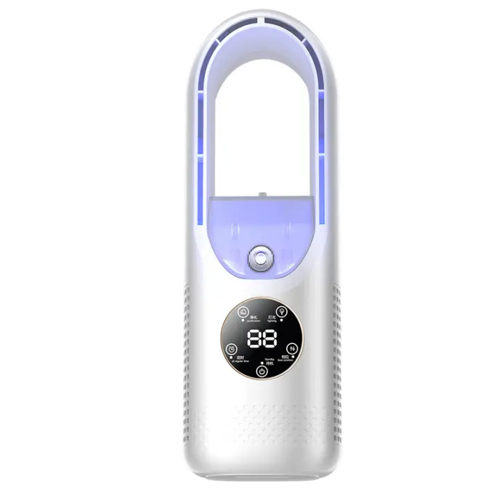 Ventilador Portátil de Aire Acondicionado y Pulverización USB - 1