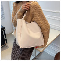 Bolso De Hombro Para Mujer Estilo Retro Minimalista Gran Capacidad Malla Texturada Bolso De Comercio Forma De Barroco - details 23
