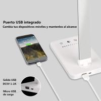 Lámpara de Escritorio LED, Flexo de Escritorio (Cuidado Ocular, USB, 5 Modos,10 Niveles de Brillo, Función de Memoria) - details 4