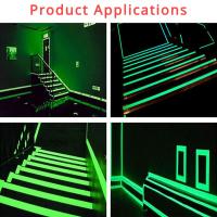 Cinta Adhesiva Luminosa YX Fluorescente Para Nocturnidad Autoadhesiva Seguridad Y Decoración Hogar Advertencia En Oscuro - details 6
