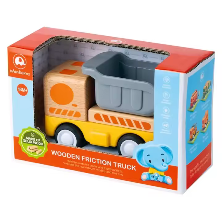 Camión Volquete Pequeño Infantil de Madera WB019 INNOVATOYS - 1