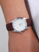 Reloj De Cuarzo De Lujo Para Hombre Con Correa De Cuero Reloj De Pulsera Deportivo Casual Con Calendario Estilo Business Regalo Para Novio - details 15