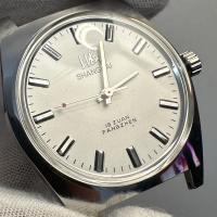 Reloj Mecánico Para Hombre Shanghai 36mm Diseño Bauhaus Dial Estéril Correa De Cuero Movimiento Manual Resistente Al Agua 3Bar - details 6