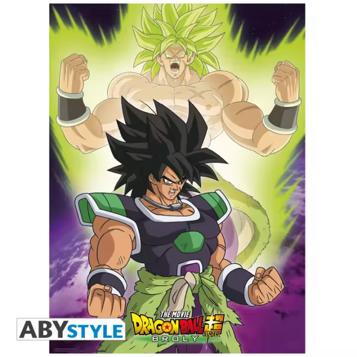 Poster Dragon Ball Super Broly, 52 x 38 cm, 170 g/m2 - 1