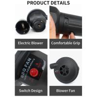 Ventilador De BBQ Portátil Powered Por Batería Para Acampar Picnic Al Aire Libre Parrilla De Carbón Barbacoa - details 6