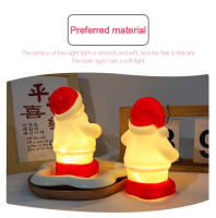 Lámpara De Noche LED Navideña Con Santa Claus Y Payaso De Navidad Para Decoración De Habitaciones Infantiles Luz De Navidad De Mesa Incluye Batería - details 3