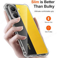 Funda De Silicona Suave Transparente Antigolpes Para Poco X6 X7 pro Cubierta Protectora Para Teléfono Móvil Resistente a Huellas Y Deslizamiento - details 4