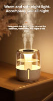 Humidificador USB De Gran Capacidad 4L Doble Nebulización Silencioso Con Luz De Noche 3 Modos Ideal Para Casa/office/dormitorio - details 12