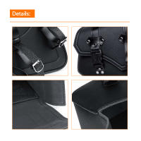 Bolsas Lateral De Motocicleta De Cuero Sillín Bolsa De Almacenamiento De Equipaje Universal Para Honda/Suzuki/Yamaha - details 7
