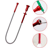 Herramienta De Recogida Magnética Telescopica Con 4 Garrajas Y Luz LED Herramienta Flexible De Hierro Con Imán Para Agarre Y Grabado (No Incluye Batería) - details 3