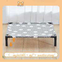 Cama Elevada Para Perros Plegable Y Portátil Para Camping Casa Para Gatos Kennel Para Perros Cachorros Cuatro Estaciones Lavable Y Desmontable - details 2