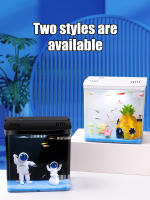 Acuario Pequeño Para El Hogar O Sala De Estar Acuario Mini Para Betta Ecológico De Escritorio Material Plástico - details 0