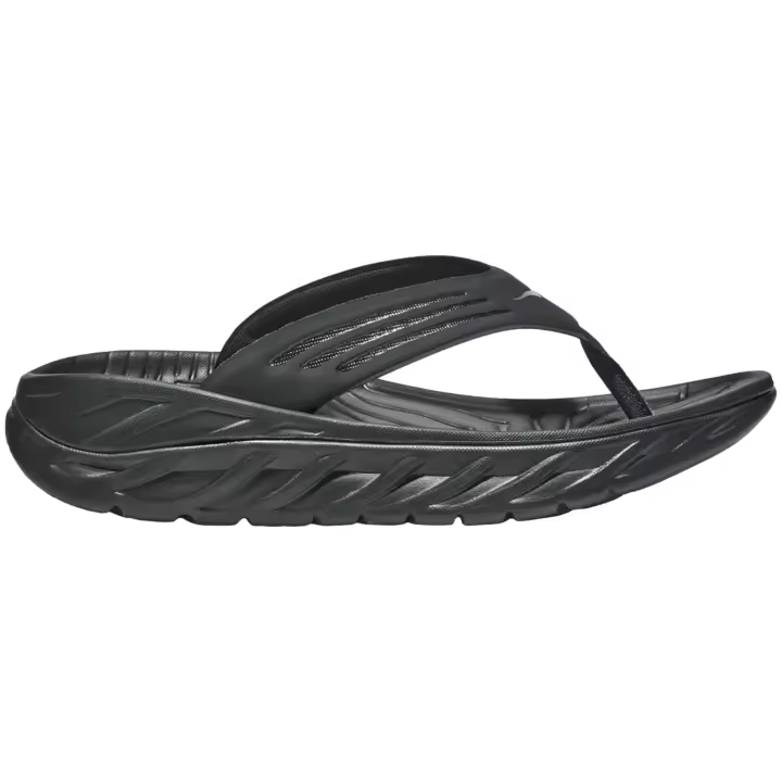 Chanclas Hoka Ora Recovery Flip para hombre en color negro - 1