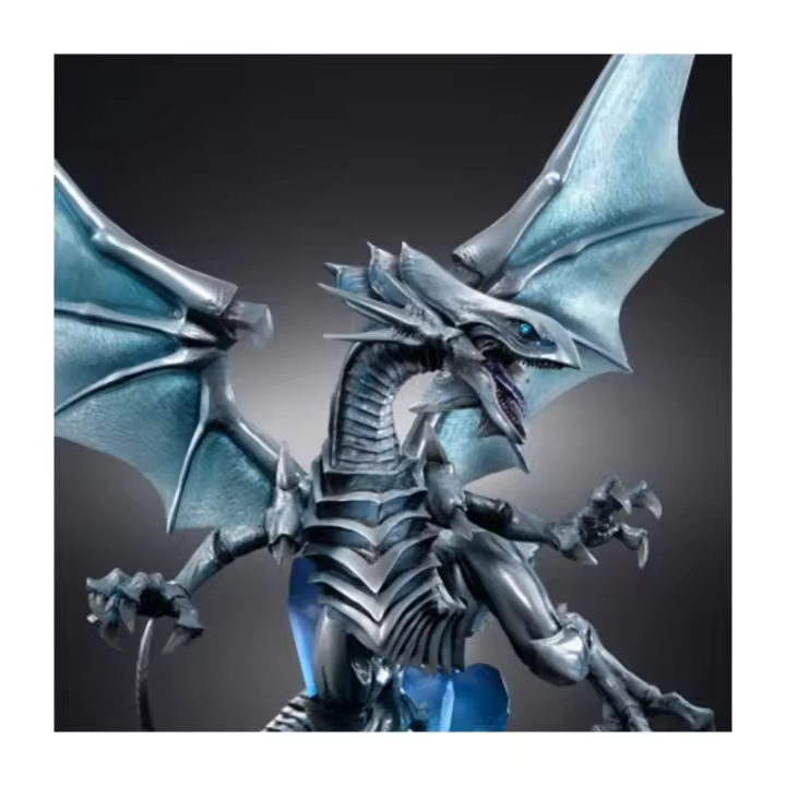 Figura megahouse yu - gi - oh! duel monsters art works monsters blue eyes white dragon holographic edition - 1
