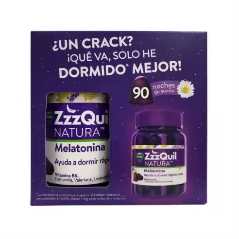 ZZZQUIL NATURA90 GUMMIES SABOR FRUTOS DEL BOSQUE EDICION ESPECIAL - 1
